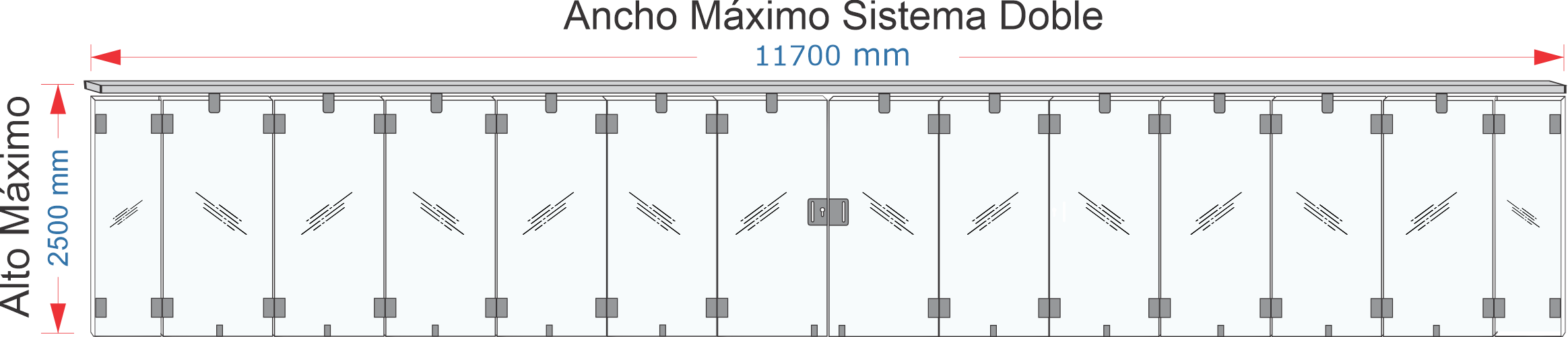 Sistema de vidrio plegadizo Pleglass 